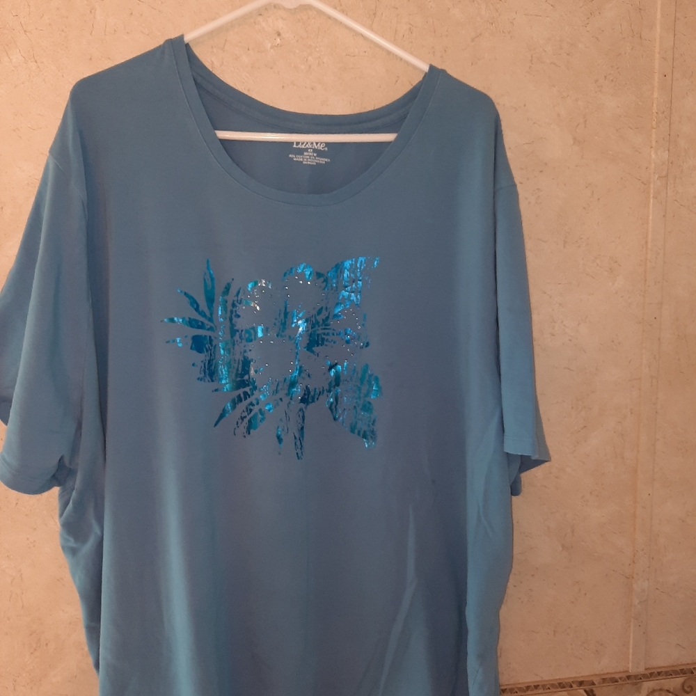 Women's Size 4x Blue Top